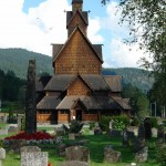 Stabkirche Heddal- Typisch für Norwegen