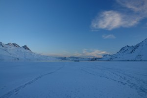 Auf dem Eis